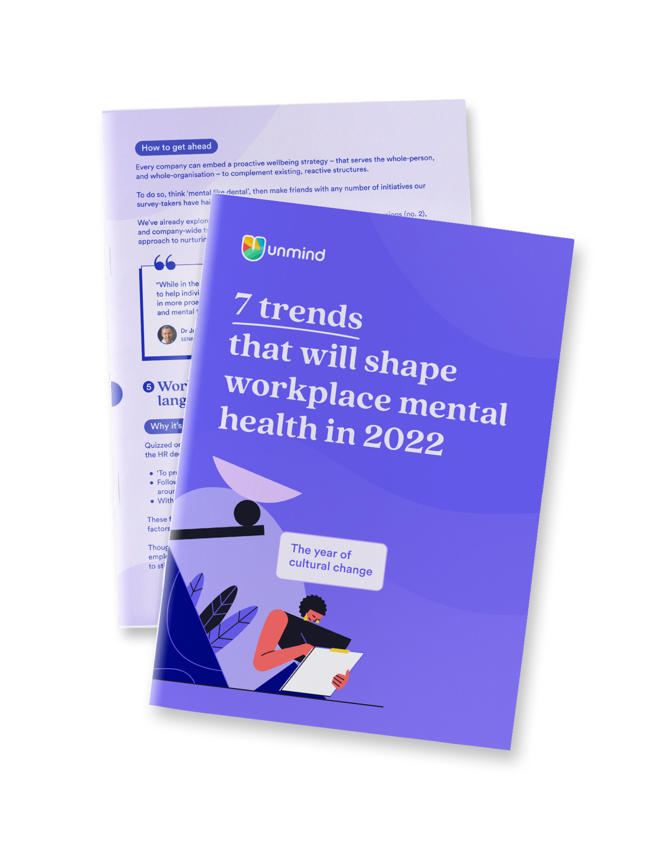 7 trends that will shape workplace mental health in 2022 report